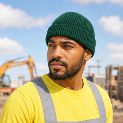 Premium Lambswool Flex Beanie with Cuff – Ultra Soft & Warm