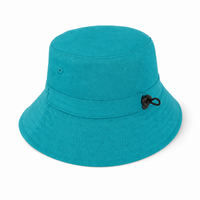 Flex School Bucket Hat thumbnail 95 teal angle