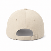 A Frame Dad Hat Unstructured thumbnail 82 natural back