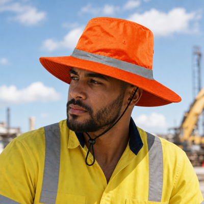 Hi Vis Reflector Safety Hat