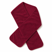 Polar Fleece Scarf thumbnail 15 maroon angle