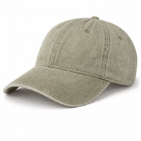 Flex Enzyme Washed Adjustable Baseball Cap thumbnail 20 khaki angle