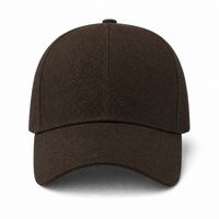 A Frame Flex Cap with Adjustable Snapback and Premium Cotton thumbnail 155 chocolate front