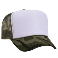 Ottocap 39165 High Crown Foam trucker with rope thumbnail 241 ottocap 39165 high crown foam trucker with rope