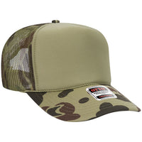 Ottocap 39165 High Crown Foam trucker with rope thumbnail 197 ottocap 39165 high crown foam trucker with rope