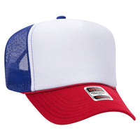 Ottocap 39165 High Crown Foam trucker with rope thumbnail 146 ottocap 39165 high crown foam trucker with rope