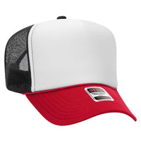 Ottocap 39165 High Crown Foam trucker with rope thumbnail 149 ottocap 39165 high crown foam trucker with rope