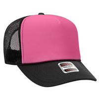Ottocap 39165 High Crown Foam trucker with rope thumbnail 206 ottocap 39165 high crown foam trucker with rope