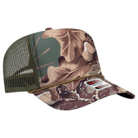 Ottocap 39165 High Crown Foam trucker with rope thumbnail 235 ottocap 39165 high crown foam trucker with rope