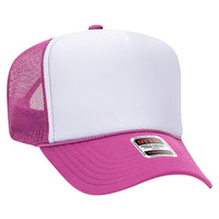 Ottocap 39165 High Crown Foam trucker with rope thumbnail 140 ottocap 39165 high crown foam trucker with rope