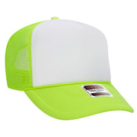 Ottocap 39165 High Crown Foam trucker with rope thumbnail 215 ottocap 39165 high crown foam trucker with rope