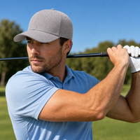 Flexfit Heatherlight Cap with Melange Fabric in Grey Tones thumbnail 15