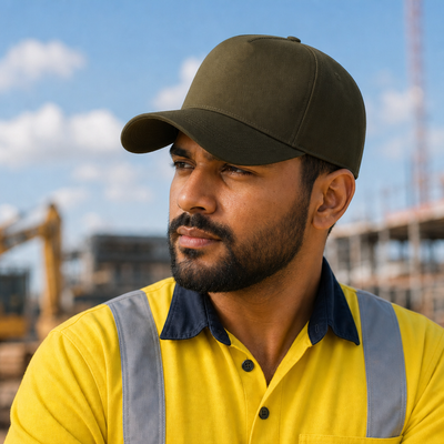 A Frame Flex Cap with Adjustable Snapback and Premium Cotton