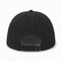 Flex Bamboo Eco-Friendly 6-Panel Unstructured Cap with Moisture-Wicking Sweatband thumbnail 6 black back