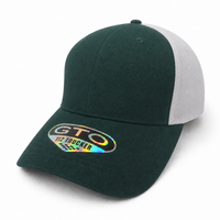 GTO 112 Trucker Hat with Ventilated Comfort and Adjustable Fit thumbnail 39 bottle white angle