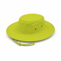 Luminescent Wide Brim Safety Hat with Adjustable Chin Strap thumbnail 14
