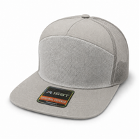 R168 Trucker Hat with Breathable Mesh and Adjustable Fit thumbnail 89 stone angle