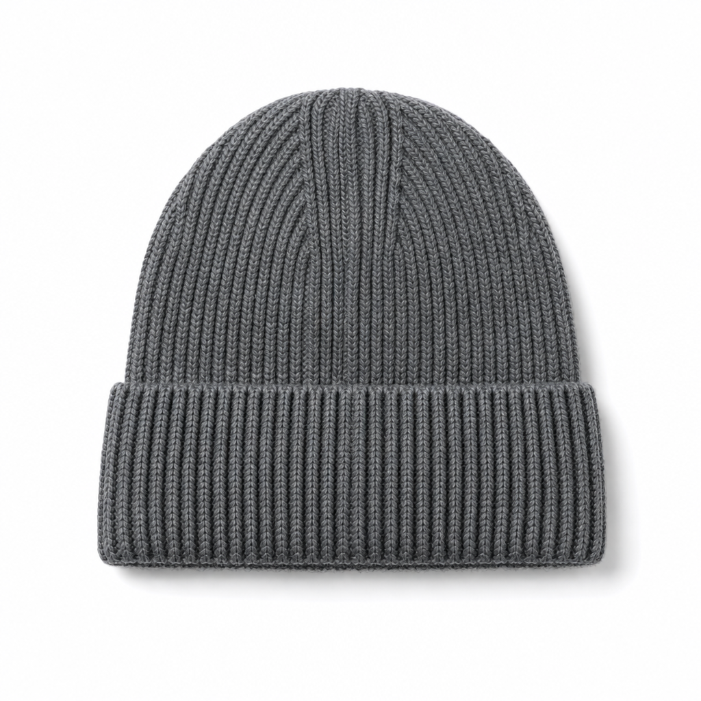 Premium Merino Wool Beanie with Cuff – Soft & Warm Knit Hat