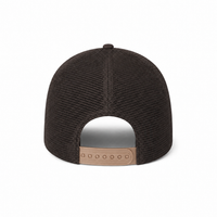 Rapper Flex High Crown Trucker Cap with Mesh Panels thumbnail 213 brown khakhi back
