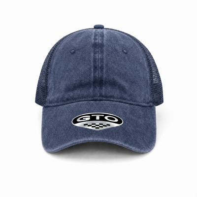 GTO Enzyme Washed Trucker Cap with Adjustable Mesh Back
