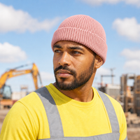 Premium Lambswool Flex Beanie with Cuff – Ultra Soft & Warm thumbnail 38 light pink moodboard