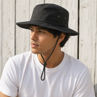 Brushed Heavy Sports Twill Wide Brim Hat with Sweatband thumbnail 8