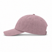 Flex Bamboo Eco-Friendly 6-Panel Unstructured Cap with Moisture-Wicking Sweatband thumbnail 15 pink left