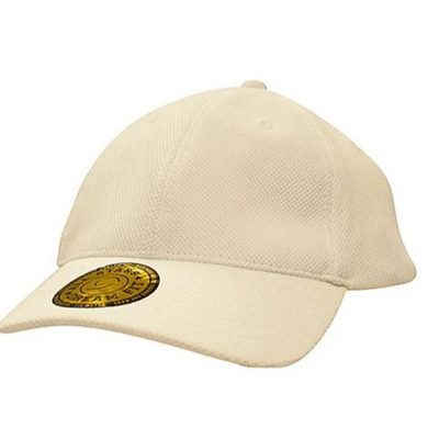4090 6PNL DOUBLE PIQUE DREAM FIT CAP WH 58CM