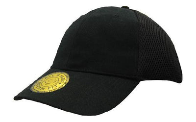 4095 6 Panel Mesh Sandwich Dream Fit Baseball Cap