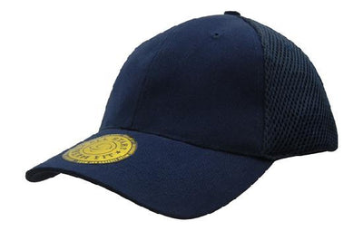 4095 6 Panel Mesh Sandwich Dream Fit Baseball Cap