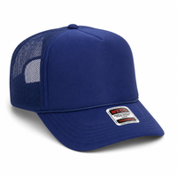 Ottocap 39165 High Crown Foam trucker with rope thumbnail 14 royal angle