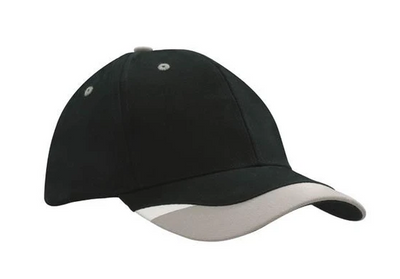 4125 BHC W/PEAK INDENT & PRINT RE/BL/WH