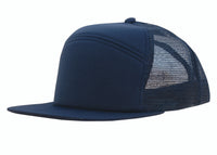 4159 6-Panel A-Frame Mesh Back Cap with Flat Peak thumbnail 2 4159 6-panel a-frame mesh back cap with flat peak