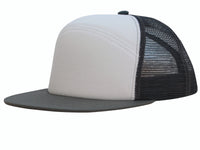 4159 6-Panel A-Frame Mesh Back Cap with Flat Peak thumbnail 3 4159 6-panel a-frame mesh back cap with flat peak
