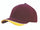 Maroon/White/Gold