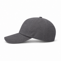 A Frame Dad Hat Unstructured thumbnail 24 gray left