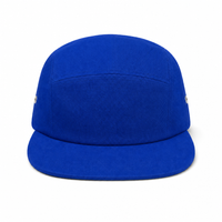 Flex R165 Premium Cotton 5-Panel Adjustable Cap thumbnail 36 royal front