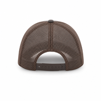GTO Enzyme Washed Trucker Cap with Adjustable Mesh Back thumbnail 31 coffee back