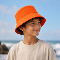 Flex School Bucket Hat thumbnail 60 orange moodboard