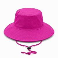Flex Premium Surf Hat With Break-Away Strap thumbnail 68 hot pink back