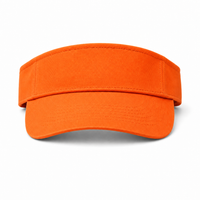 Flex Event Visor in Multiple Vibrant Colours thumbnail 52 orange front