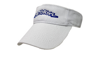 Storm Adjustable Netball Visor with Embroidered Logo thumbnail 3 storm netball visor - madhats.com.au