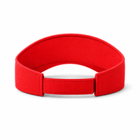 Flex Event Visor in Multiple Vibrant Colours thumbnail 7 red back
