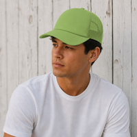 Rapper Flex High Crown Trucker Cap with Mesh Panels thumbnail 105 lime moodboard