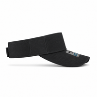 Pro Series Breathable Adjustable Sports Visor thumbnail 4 black right