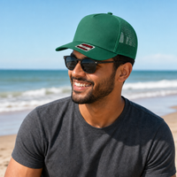 Ottocap 32285 A-Frame 5-Panel Mesh Back Trucker Hat thumbnail 40 kelly moodboard