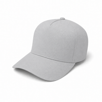 Flex Waikiki Water-Repellent Nylon Curved Peak Cap thumbnail 37 silver angle