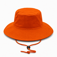 Flex Premium Surf Hat With Break-Away Strap thumbnail 89 orange back