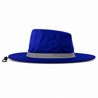 Hi Vis Reflector Safety Hat thumbnail 53 royal blue right