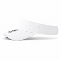 Pro Series Breathable Adjustable Sports Visor thumbnail 59 white left